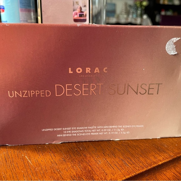 Lorac los Angeles unzipped Desert Sunset eyeshadow Palette w mini primer new - Picture 2 of 4